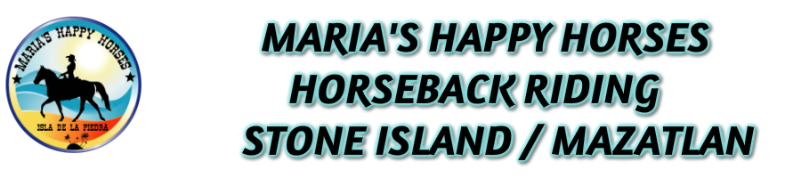 Maria's Happy Horses-Horseback riding at Stone Island Beach-Mazatlan